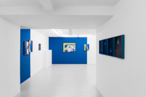 Installation view, „Samuel Henne – hand to hand“, kjubh Kunstverein, Cologne