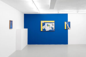 Installation view, „Samuel Henne – hand to hand“, kjubh Kunstverein, Cologne