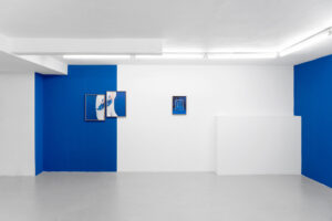 Installation view, „Samuel Henne – hand to hand“, kjubh Kunstverein, Cologne