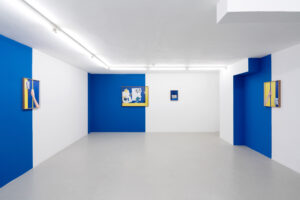 Installation view, „Samuel Henne – hand to hand“, kjubh Kunstverein, Cologne